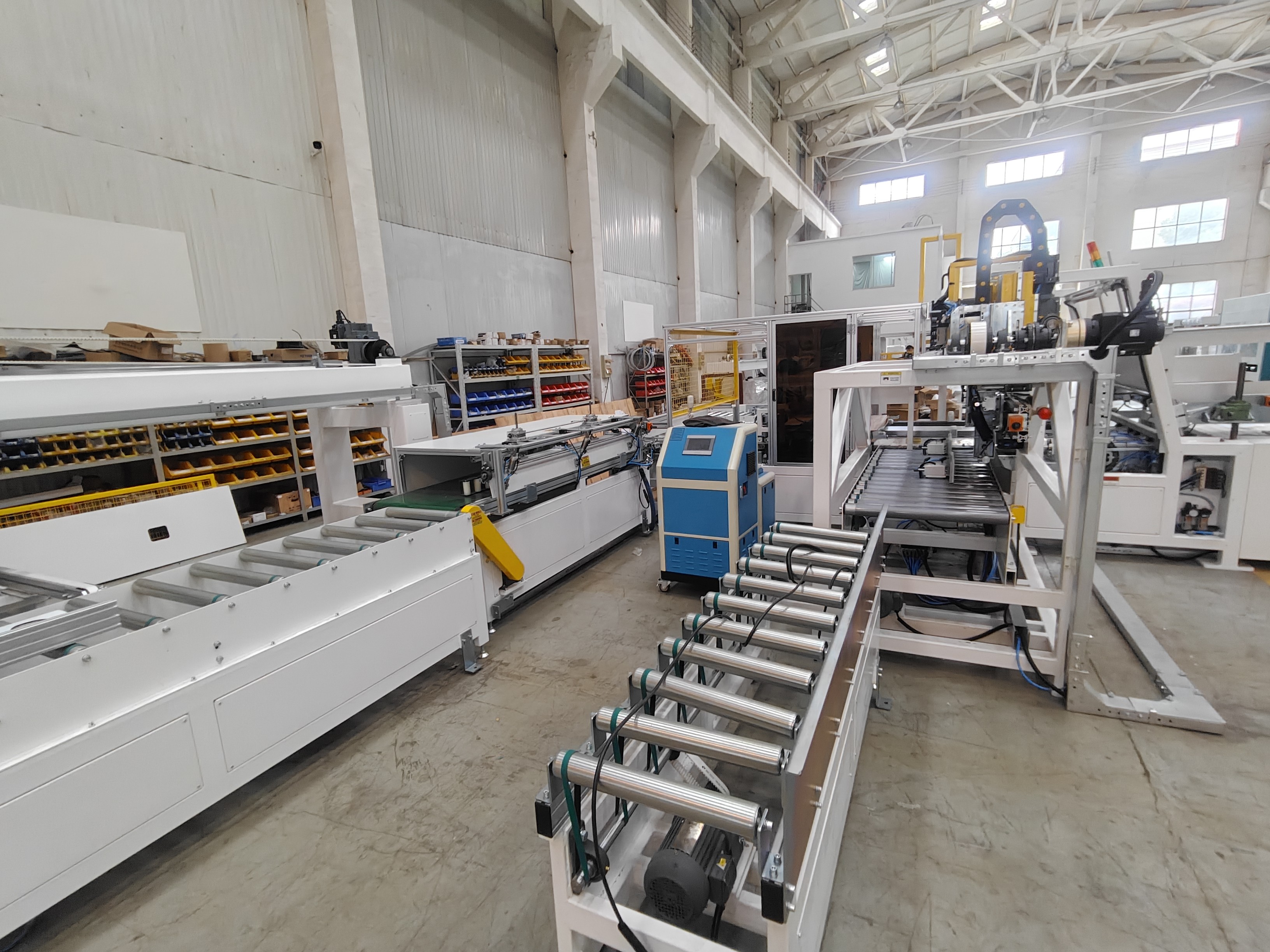 7 Inch Color Touch Screen SPC Packaging Machine Stainless Steel 304 Material Contact Parts for Durable and Hygienic Packaging