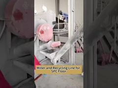 Miller&Recycling-Maschine für SPC-Boden